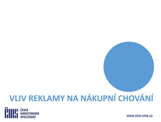 �esk� marketingov� spole�nost - V�zkum �e�i a reklama 2026